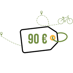 Location 3 vélos AE à la journée - Pack Trio - 90€